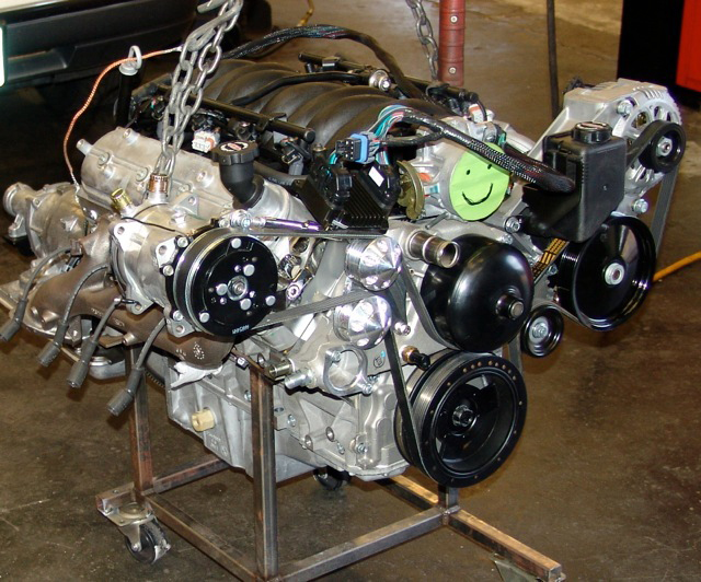 engine on stand