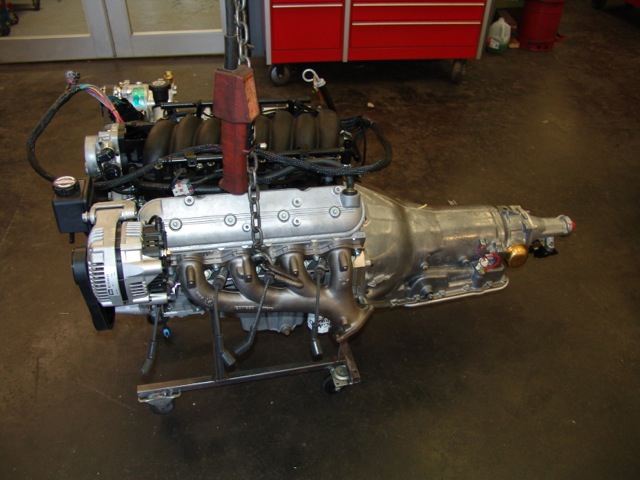 engine and transmission