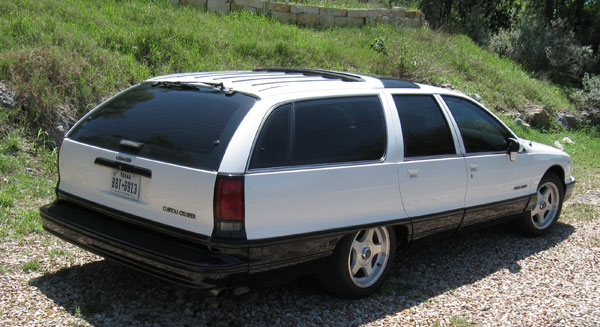right side of cruiser