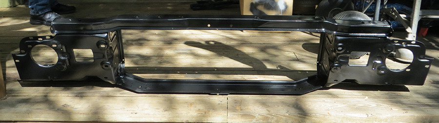 refinished radiator support