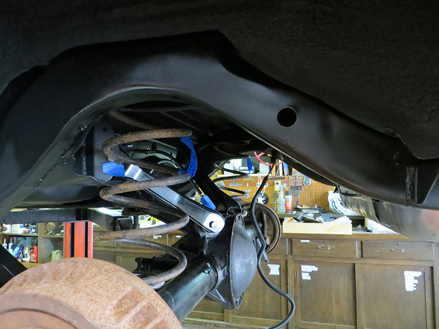 temporary rear end